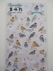Cute Kawaii World Craft Mrse Series - Bird - Sticker Sheet - for Journal Planner Craft