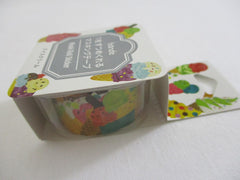 Cute Kawaii Bande Roll of 200 Stickers - Washi Tape Paper - Ice Cream - for Scrapbooking Journal Planner Craft