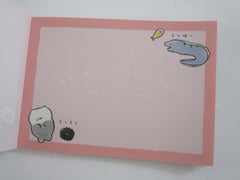 Cute Kawaii Kamio Shark Fish Ocean Ikimono Mini Notepad / Memo Pad - Stationery Designer Writing Paper Collection