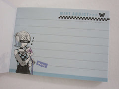 Cute Kawaii Kamio Girl My Style #Luv #shark Mini Notepad / Memo Pad - Stationery Designer Writing Paper Collection