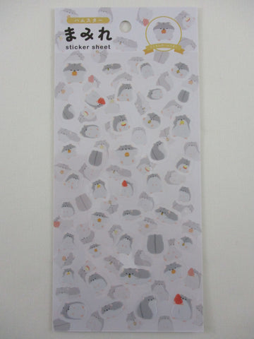 Cute Kawaii World Craft Mrse Series - Hamster - Sticker Sheet - for Journal Planner Craft