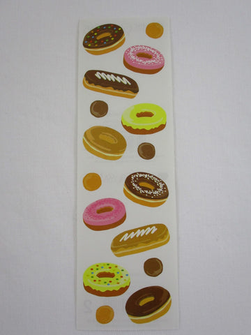 Mrs Grossman Frosted Donuts Sticker Sheet / Module - Vintage & Collectible