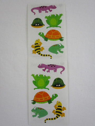 Mrs Grossman Chubby Amphibians Sticker Sheet / Module - Vintage & Collectible