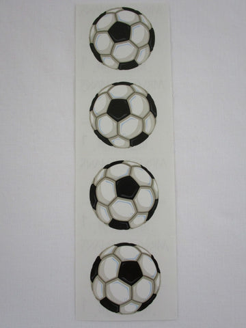 Mrs Grossman Soccer Ball Sticker Sheet / Module - Vintage & Collectible