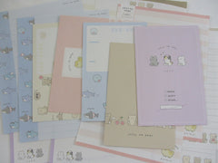 Cute Kawaii Kamio Juicy Na Bear Cherry Pome Neko Cat Shark Letter Sets - Stationery Writing Paper Envelope
