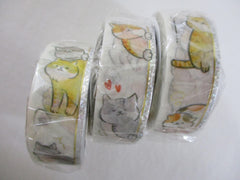 Cute Kawaii World Craft Washi / Masking Deco Tape - Cat hello #pet - for Scrapbooking Journal Planner Craft