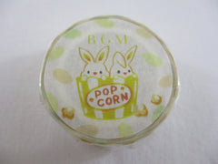 Cute Kawaii BGM Washi / Masking Deco Tape - Animal ♥ Food series - Bunny Rabbit Popcorn Burger Sandwich - for Scrapbooking Journal Planner Craft