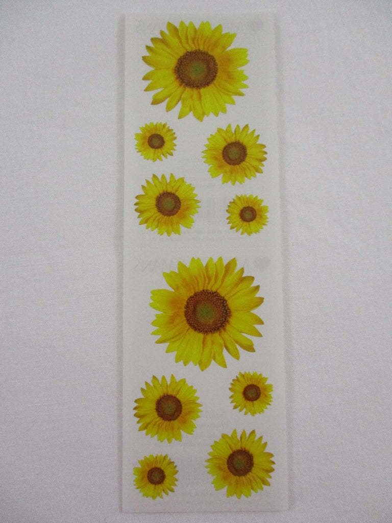 Mrs Grossman Sunflowers Photoessence Sticker Sheet / Module - Vintage & Collectible