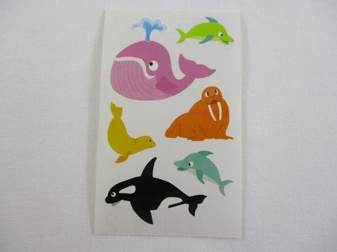Mrs Grossman Chubby Sea Mammals Sticker Sheet / Module - Vintage & Collectible