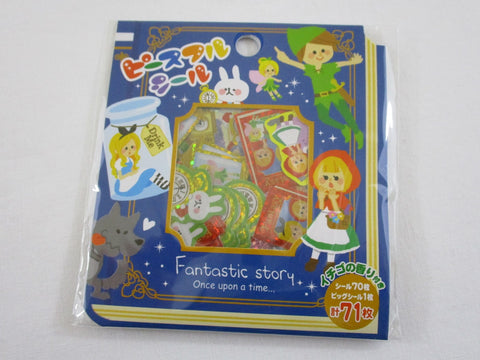Cute Kawaii Mind Wave Alice Red Riding Hood Princess Fantastic Story Flake Stickers Sack - for Journal Agenda Planner Scrapbooking Craft