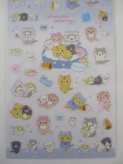 Cute Kawaii San-X CorocorocoroNya Cat Bunny Sticker Sheet 2023 - B - for Planner Journal Scrapbook Craft
