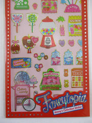 Cute Kawaii Mind Wave Fancytopia Collection Sticker Sheet - Candy Shop - for Journal Planner Craft Organizer Schedule