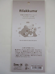 Cute Kawaii San-X Rilakkuma Bear Glittery Sticker Sheet 2023 - C Ribbon Party - for Planner Journal Scrapbook Craft