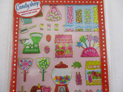 Cute Kawaii Mind Wave Fancytopia Collection Sticker Sheet - Candy Shop - for Journal Planner Craft Organizer Schedule