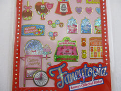 Cute Kawaii Mind Wave Fancytopia Collection Sticker Sheet - Candy Shop - for Journal Planner Craft Organizer Schedule