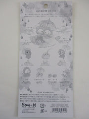 Cute Kawaii San-X Sentimental Circus Rainy Day Sticker Sheet 2023 - B - for Planner Journal Scrapbook Craft