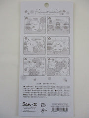 Cute Kawaii San-X Funwari Neco Soft Cat Sticker Sheet 2023 - A - for Planner Journal Scrapbook Craft