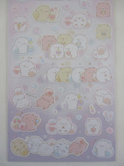 Cute Kawaii San-X Funwari Neco Soft Cat Sticker Sheet 2023 - B - for Planner Journal Scrapbook Craft