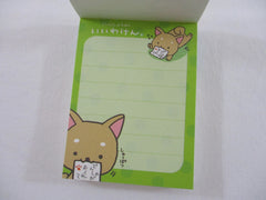 Cute Kawaii San-X Iiwaken dog / puppies Mini Notepad / Memo Pad - C - Vintage and Rare