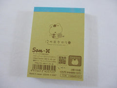 Cute Kawaii San-X Kerori Frog Mini Notepad / Memo Pad - B - Vintage and Rare