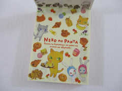 Cute Kawaii San-X Cat the Baker Neko no Panya Mini Notepad / Memo Pad - B - Vintage and Rare