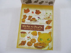 Cute Kawaii San-X Cat the Baker Neko no Panya Mini Notepad / Memo Pad - C - Vintage and Rare