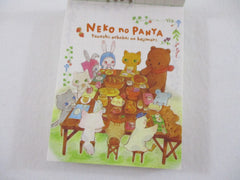 Cute Kawaii San-X Cat the Baker Neko no Panya Mini Notepad / Memo Pad - D - Vintage and Rare