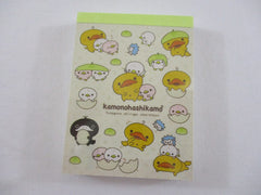 Cute Kawaii San-X Komonohashikamo Duck Mini Notepad / Memo Pad - C - Vintage and Rare