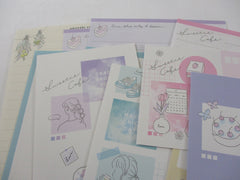 Cute Kawaii Kamio Sweetie Cafe Girl Style Letter Sets Stationery - writing paper envelope