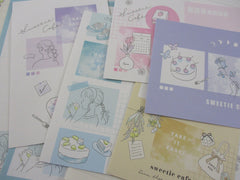 Cute Kawaii Kamio Sweetie Cafe Girl Style Letter Sets Stationery - writing paper envelope