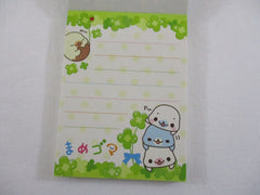 Cute Kawaii San-X Mamegoma Seal Mini Notepad / Memo Pad - B - 2009 Vintage