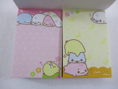 Cute Kawaii San-X Mamegoma Seal Mini Notepad / Memo Pad - G - 2009 Vintage