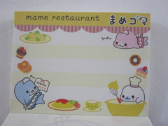 Cute Kawaii San-X Mamegoma Seal Mini Notepad / Memo Pad - Q - 2009 Vintage