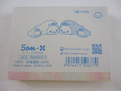Cute Kawaii San-X Mamegoma Seal Mini Notepad / Memo Pad - U - 2009 Vintage
