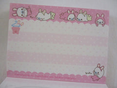 Cute Kawaii San-X Mamegoma Seal Mini Notepad / Memo Pad - X - 2007 Vintage