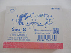 Cute Kawaii San-X Mamegoma Seal Mini Notepad / Memo Pad - Z - 2007 Vintage