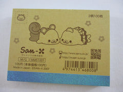 Cute Kawaii San-X Mamegoma Seal Mini Notepad / Memo Pad - AC - 2007 Vintage