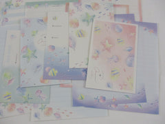 Cute Kawaii Kamio Dreamy Ocean Letter Sets Stationery - writing paper envelope