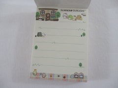 Cute Kawaii San-X Sumikko Gurashi Cafe Mini Notepad / Memo Pad - D - 2015 - Rare HTF