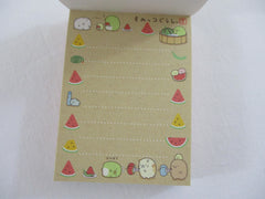 Cute Kawaii San-X Sumikko Gurashi Summer Mini Notepad / Memo Pad - A - 2014 - Rare HTF