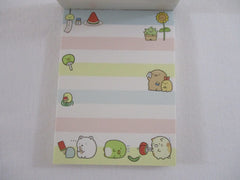 Cute Kawaii San-X Sumikko Gurashi Summer Mini Notepad / Memo Pad - C - 2014 - Rare HTF