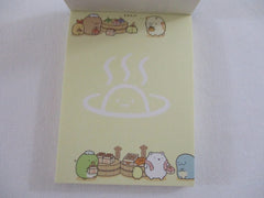 Cute Kawaii San-X Sumikko Gurashi Onsen Mini Notepad / Memo Pad - A - 2014 - Rare HTF