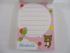 Cute Kawaii San-X Rilakkuma Blue Cloud Mini Notepad / Memo Pad - C - Rare HTF