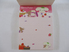 Cute Kawaii San-X Berry Puppy Mini Notepad / Memo Pad - A - 2009 - Rare HTF