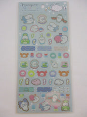 Cute Kawaii San-X Mamegoma Seal Sticker Sheet 2021 - B - for Planner Journal Scrapbook Craft