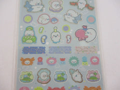 Cute Kawaii San-X Mamegoma Seal Sticker Sheet 2021 - B - for Planner Journal Scrapbook Craft