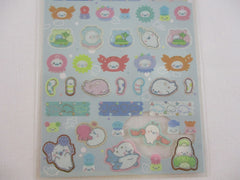 Cute Kawaii San-X Mamegoma Seal Sticker Sheet 2021 - B - for Planner Journal Scrapbook Craft