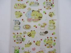 Cute Kawaii San-X Kokoro Araiguma Raccoon Sticker Sheet 2021 - A - for Planner Journal Scrapbook Craft