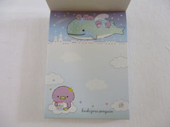 Cute Kawaii San-X Jinbesan Whale Mini Notepad / Memo Pad - D - 2020