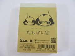 Cute Kawaii San-X Tarepanda Mini Notepad / Memo Pad - C - 2008 - Rare HTF